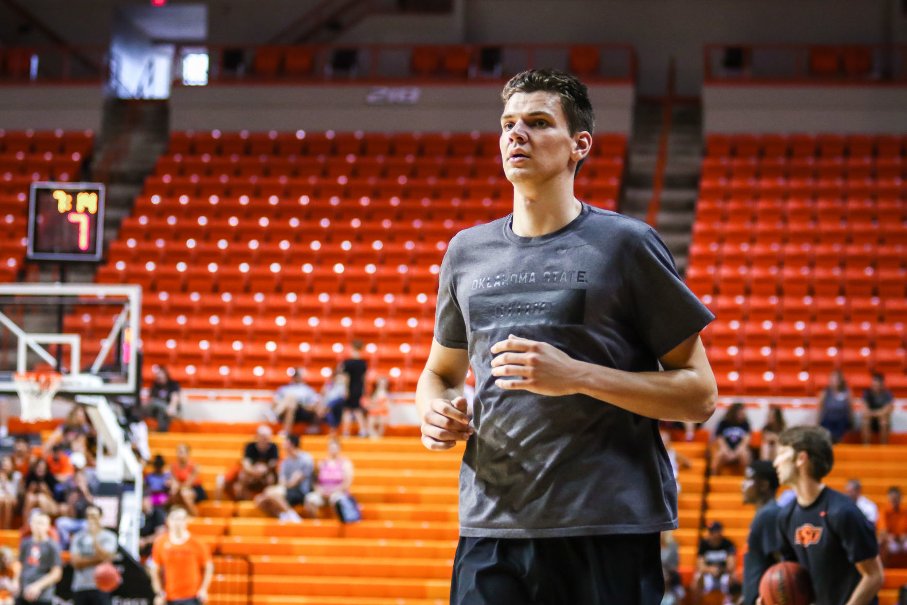 Oklahoma State's open basketball practice